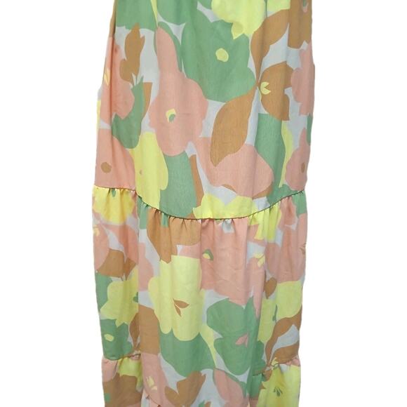 Anthropologie Social Standard Sanctuary Floral Collage Get-Away Maxi Dress Sz M - Picture 5 of 16